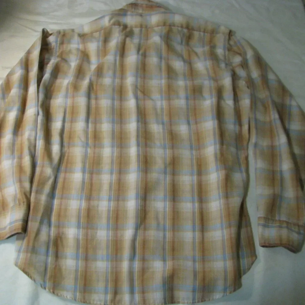 Vintage Levi's Plaid Button Down Western Shirt